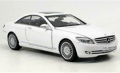 Mercedes Classe CL Base 1/18 Autoart (c 216) bianco 2006 modellini auto