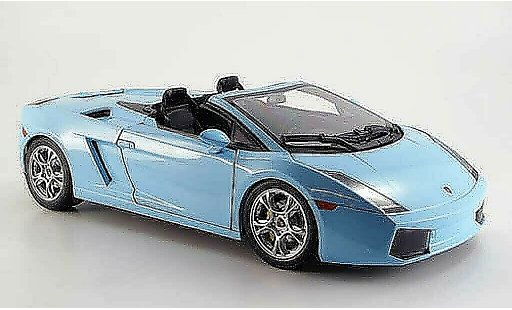 Lamborghini Gallardo Spyder 1/18 Norev blu 2006 modellini auto