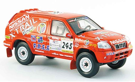 Nissan X Trail Dakar 1/43 Norev No.245 Rally 2002 modellini auto
