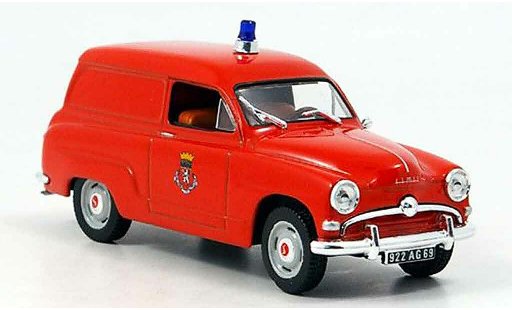 Simca Aronde Fourgonnette Pompiers 1/43 Norev lieferwagen modellini auto