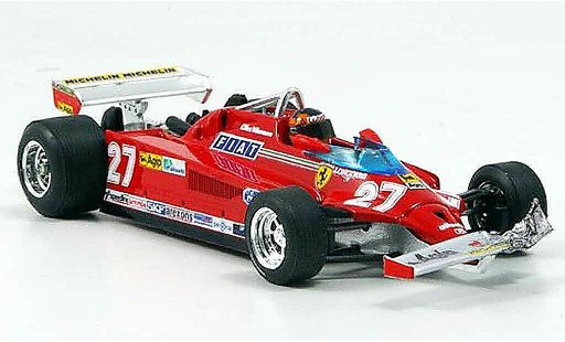 Ferrari 126 CK 1/43 Brumm turbo villeneuve runde 39 54 gp kanada modellini auto