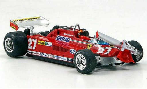Ferrari 126 CK 1/43 Brumm Turbo Villeneuve Runde 55-56 GP Kanada modellini auto