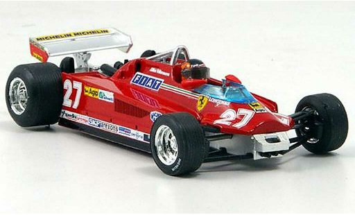 Ferrari 126 CK 1/43 Brumm Turbo Villeneuve Runde 57-63 GP Kanada modellini auto
