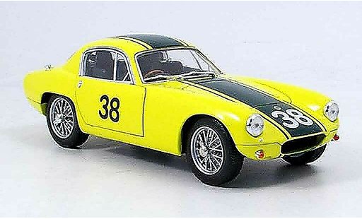 Lotus Elite Base 1/18 Yat Ming race version no.378 giallo 1960 modellini auto