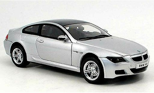 Bmw M6 Coupe 1/18 Ricko E63 grigio modellini auto