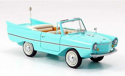 Amphicar Cabrio cabrio 1/43 Neo turchese 1961 modellini auto
