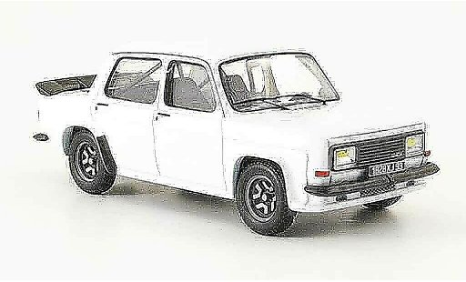 Simca 1000 Rallye 3 1/43 IXO 3 bianco 1978 modellini auto