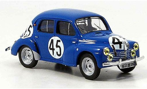 Renault 4CV Racing 1/43 IXO no.45 vernet le mans 1950 modellini auto