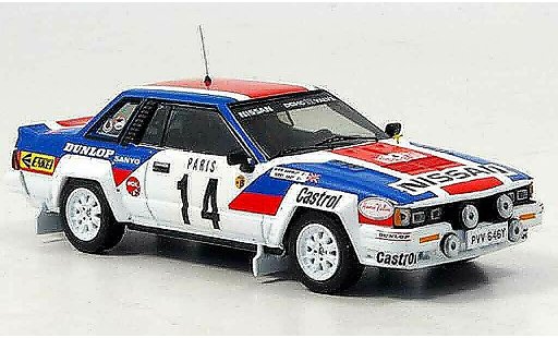 Nissan 240 RS 1/43 IXO No.14 Kaby Rally Monte Carlo 1984 modellini auto