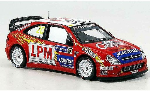 Citroen Xsara WRC 2006 1/43 IXO no.20 tuohino rallye finnland modellini auto