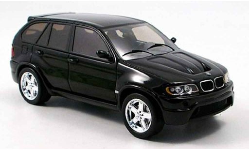 Bmw X5 E53 1/43 Spark nero modellini auto