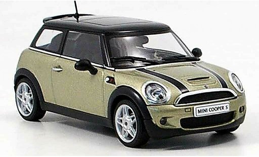 Mini Cooper S 1/43 Autoart grigio metallisee 2006 modellini auto
