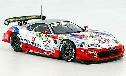 Toyota Supra Super GT 1/43 Ebbro open interface no. 36 2005 modellini auto