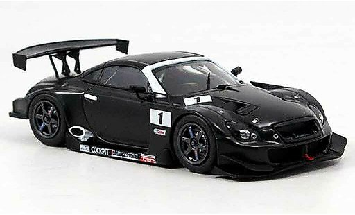 Lexus SC 430 1/43 Ebbro Test Car No.1 nero 2006 modellini auto