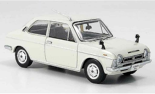 Subaru FF Base 1/43 Ebbro 1 1100 bianco 1969 modellini auto