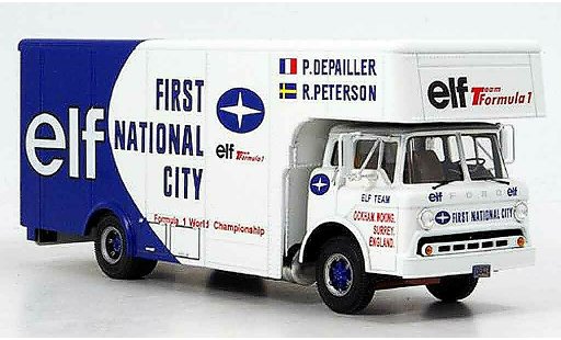 Ford Type C Team Elf 1/43 Exoto Transporter Formule 1 modellini auto