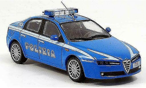 Alfa Romeo 159 polizia 1/43 Edison police 2006 modellini auto