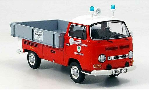 Volkswagen Combi A 1/43 Schuco t2a bus berufspompier stadt furth modellini auto