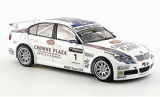 Bmw 320 WTCC 1/43 Minichamps Priaulx Team UK 2007 modellini auto