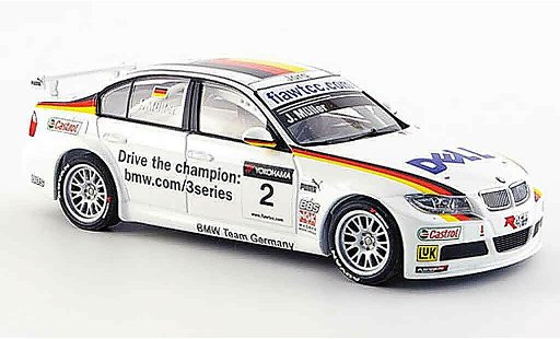 Bmw 320 WTCC 1/43 Minichamps Muller Team Germany 2007 modellini auto