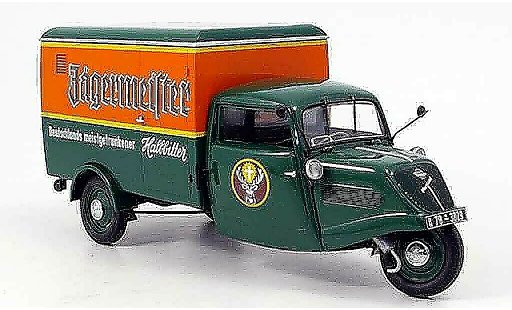Tempo Hanseat Kasten 1/18 Minichamps furgone jagermeister linkslenker (lhd) 1952 modellini auto