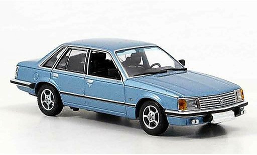Opel Senator A1 1/43 Minichamps blu 1980 modellini auto