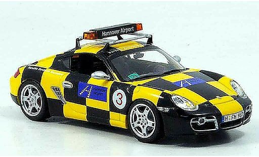 Porsche 718 S 1/43 Minichamps Follow Me Hannover Airport modellini auto