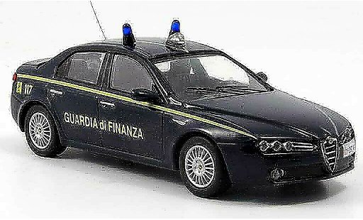 Alfa Romeo 159 polizia 1/43 M4 guardia di finanza 2007 modellini auto