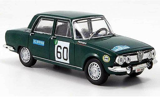 Alfa Romeo 1750 gtv 1/43 M4 no.60 bianchi jacquemin rallye alpen 1968 modellini auto