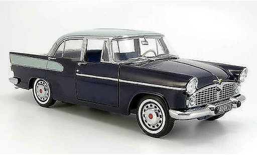 Simca Beaulieu Base 1/18 Norev blu/grigio 1958 modellini auto