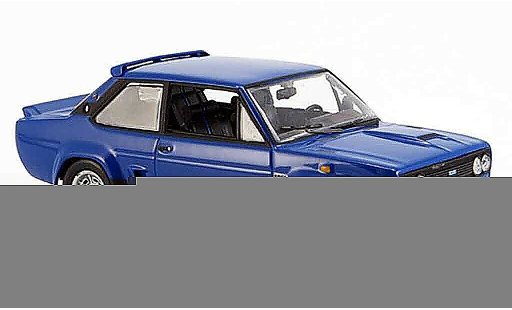 Fiat 131 Abarth 1/43 Norev blu 1976 modellini auto