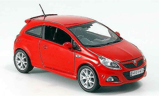Opel Corsa OPC/VXR 1/43 Norev VXR rosso 2007 modellini auto