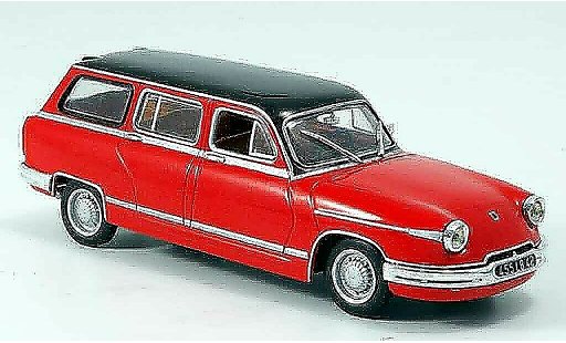 Panhard PL 17 1964 1/43 Norev break rosso nero modellini auto