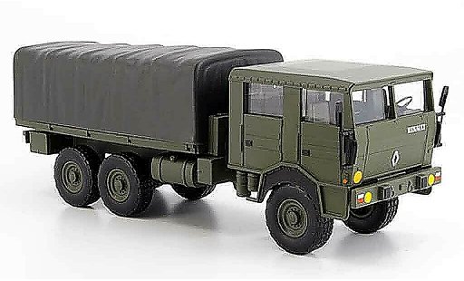 Renault TRM Base 1/43 Norev 10000 bache verde otan 1984 modellini auto
