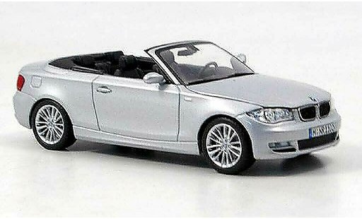 Bmw 125 E88 1/43 Minichamps d Cabrio grigio modellini auto