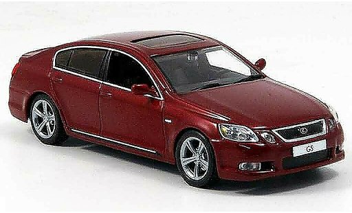 Lexus GS 430 1/43 J Collection rosso 2006 modellini auto