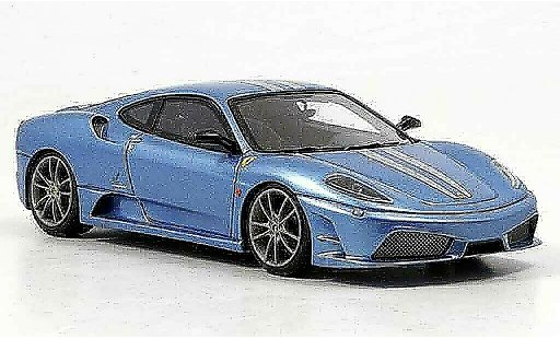 Ferrari F430 Scuderia 1/43 Look Smart blu avec grigioen strisce modellini auto