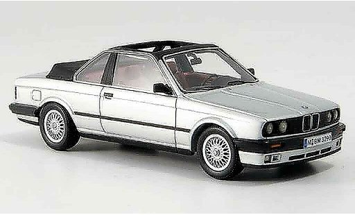Bmw 318 baur 1/43 Neo E30 i (E30) Cabrio grigio metallisee 1986 modellini auto