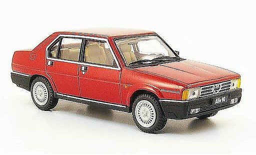 Alfa Romeo 90 berlina 1/43 Pego berline rosso 1984 modellini auto
