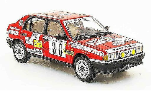 Alfa Romeo 33 rallye 1/43 Pego no.30 monte carlo 1986 modellini auto
