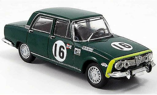 Alfa Romeo 1750 gtv 1/43 M4 berline no.16 24h spa 1968 modellini auto