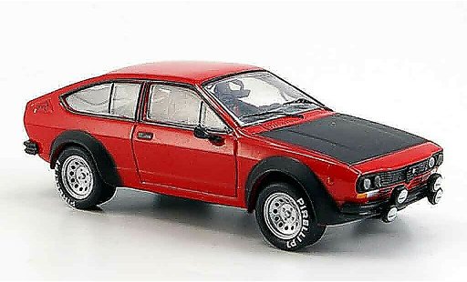 Alfa Romeo Alfetta gtv 2.0 turbodelta 1/43 M4 V rosso 1976 modellini auto