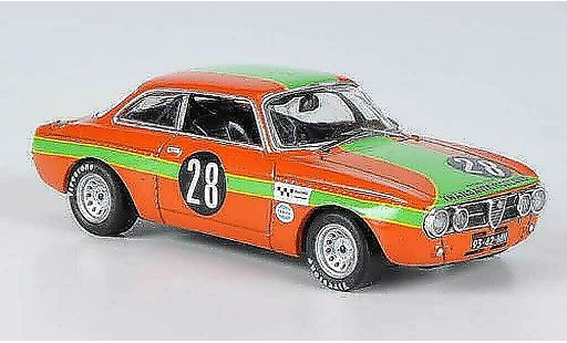 Alfa Romeo Giulia GT Am 1/43 M4 Zandvoort Slotemaker 1970 modellini auto