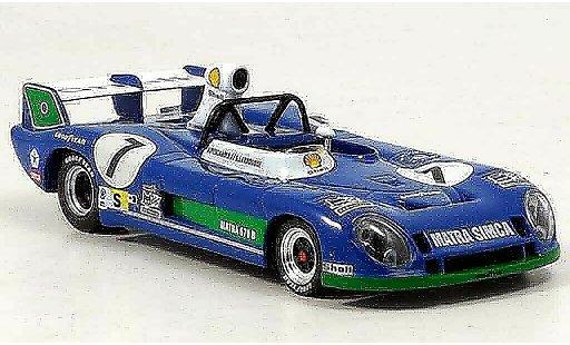 Matra MS670B Base 1/43 IXO No.7 vincitore Le Mans Pescarolo Larrousse 1974 modellini auto