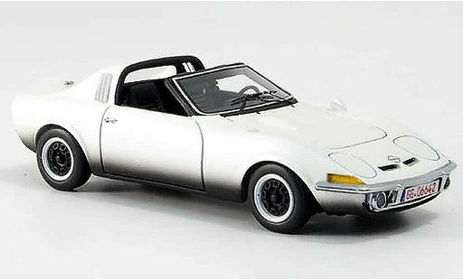 Opel GT Aero Base 1/43 Neo bianco 1969 modellini auto