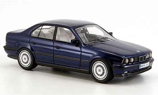 Bmw M5 berline 1/43 Neo E34 blu 1994 modellini auto