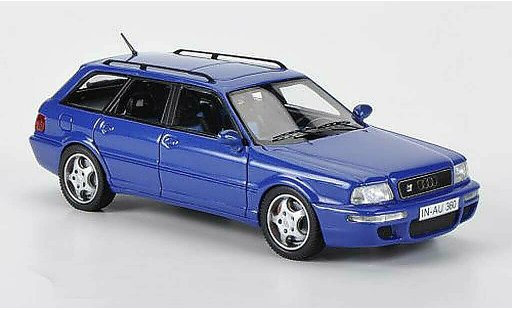 Audi RS2 avant 1/43 Neo blu modellini auto