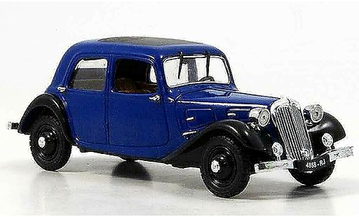 Citroen Traction 7 1/43 Eagle a blu nero 1934 modellini auto