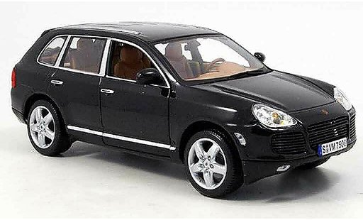 Porsche Cayenne Turbo S 1/18 Norev nero 2003 modellini auto