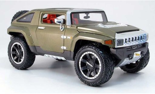 Hummer HX Concept 1/18 Maisto vert 2008 modellini auto